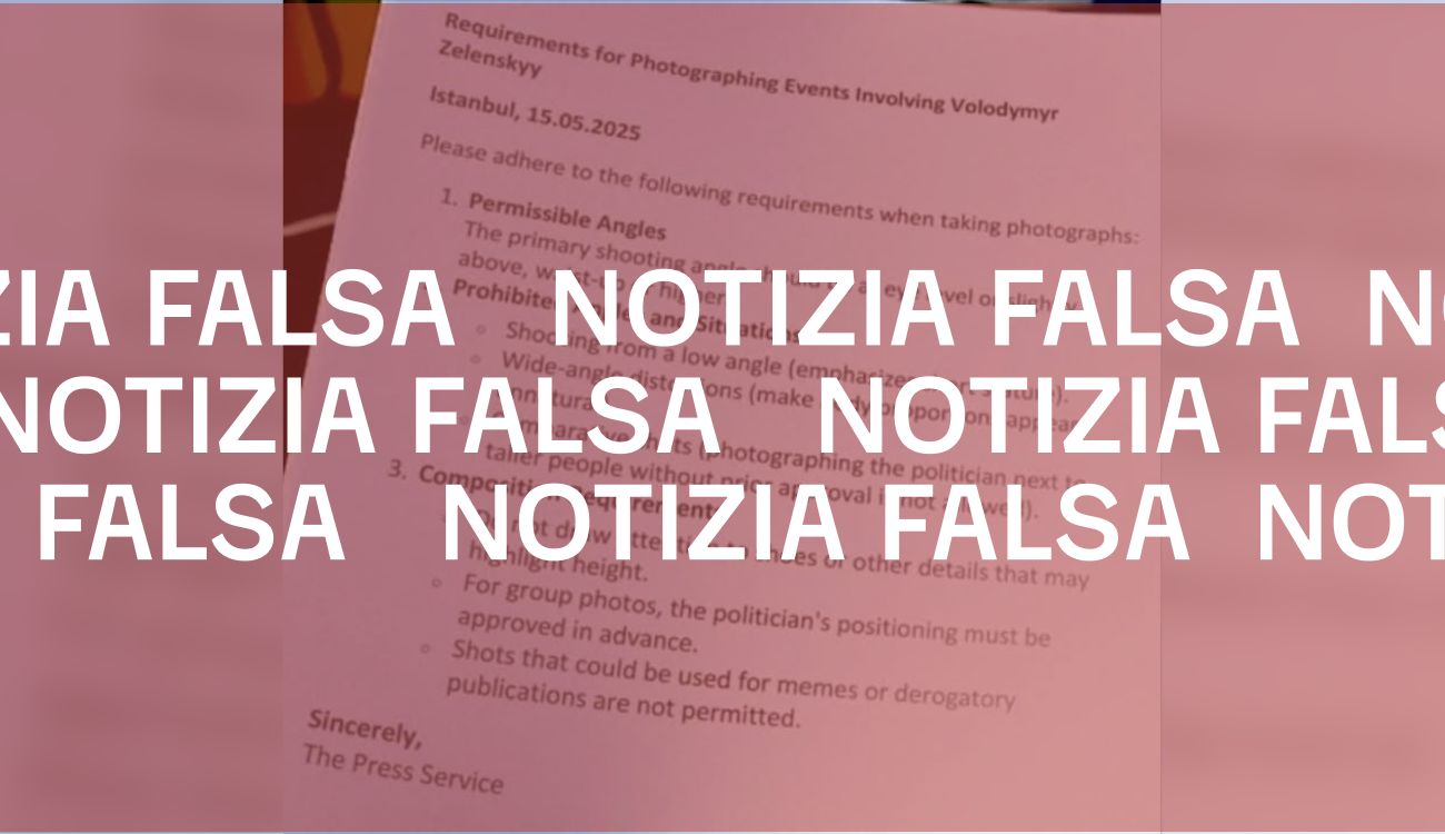Notizia Falsa